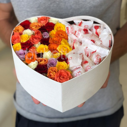 Композиция в коробке "Франция"