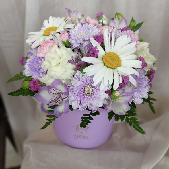 Композиция в коробке «Прекрасный день» в Армянске