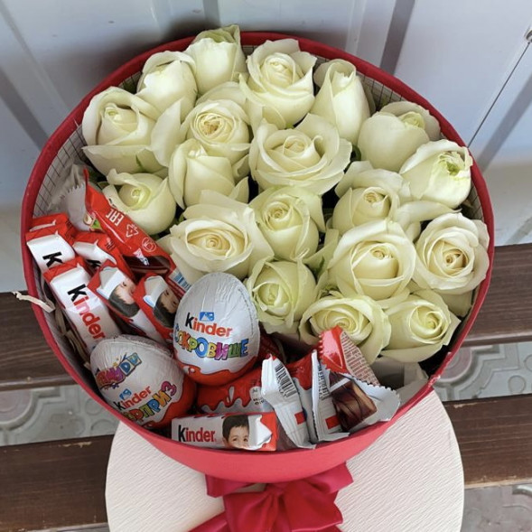 Коробка с киндерами «Сладкий вкус» в Армянске