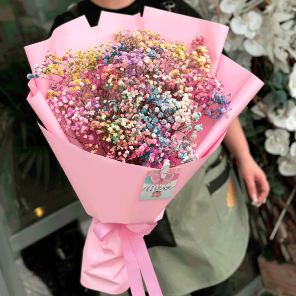 Букет Радужная гипсофила в Армянске