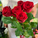 5 красных роз в Армянске