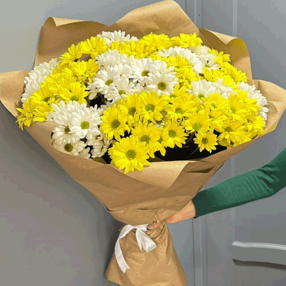 Букет 11 хризантем в Армянске