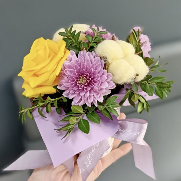 Цветы в стаканчике в Армянске