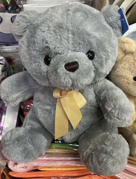 Плюшевый мишка тёмный 30-35 см. в Армянске