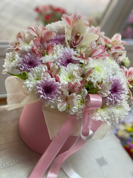 Цветы в коробке &quot;Солнечное утро&quot; в Армянске