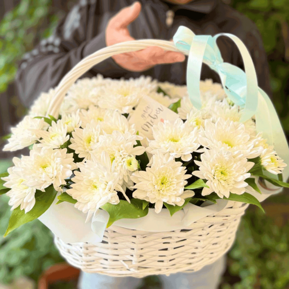 Композиция в корзине &quot;Блеск цветов&quot; в Армянске