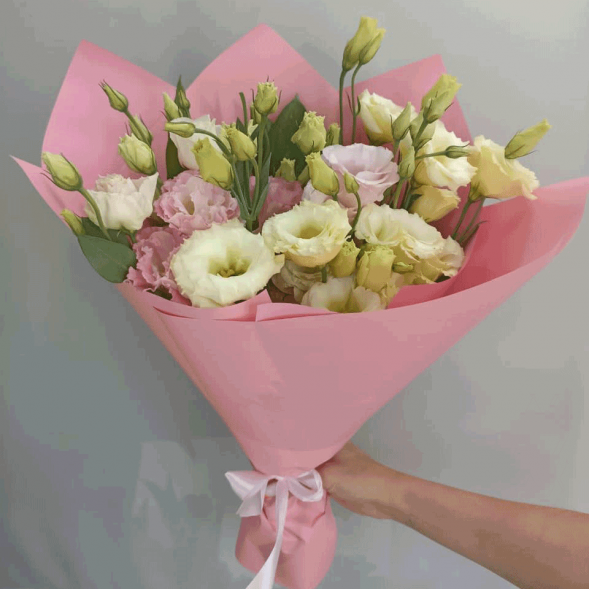 Букет 7 нежных эустом в Армянске